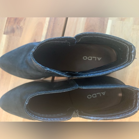 Aldo Black Suede Women’s Boots | Size 9US - Picture 3 of 7